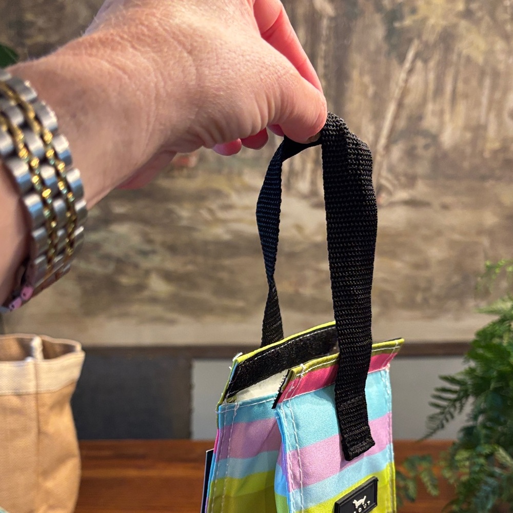 Scout Multicolor Striped Insulated Wine Bag NWT - Picture 10 of 10